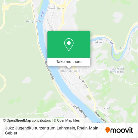 Карта Jukz Jugendkulturzentrum Lahnstein