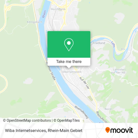 Карта Wiba Internetservices