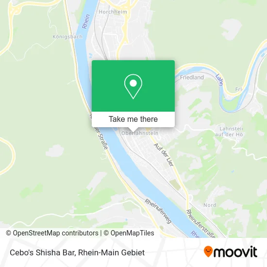 Карта Cebo's Shisha Bar