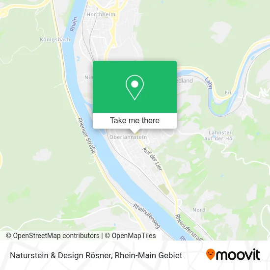 Карта Naturstein & Design Rösner