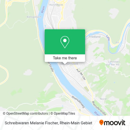 Карта Schreibwaren Melanie Fischer