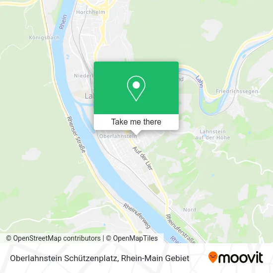 Карта Oberlahnstein Schützenplatz