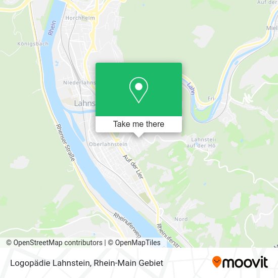 Карта Logopädie Lahnstein