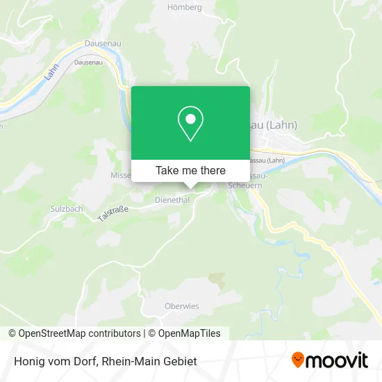Карта Honig vom Dorf