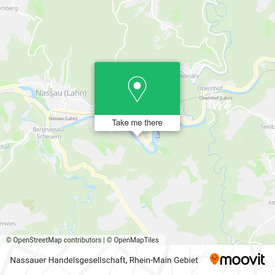 Карта Nassauer Handelsgesellschaft