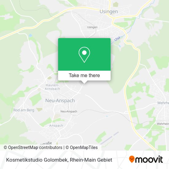 Карта Kosmetikstudio Golombek