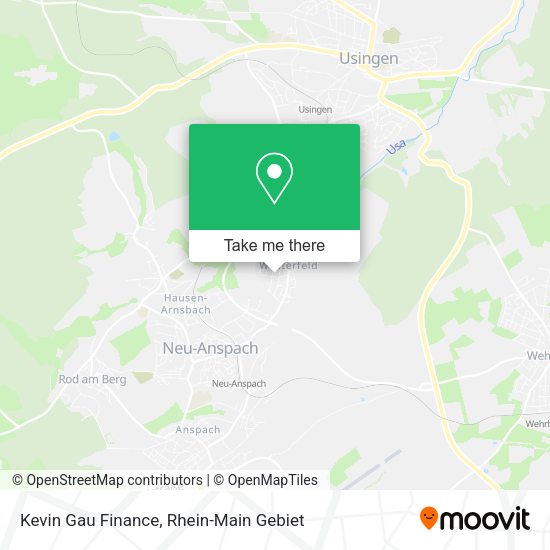 Карта Kevin Gau Finance