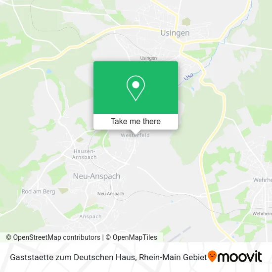 Карта Gaststaette zum Deutschen Haus