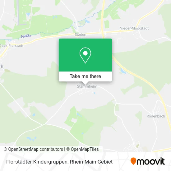 Карта Florstädter Kindergruppen