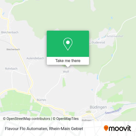 Карта Flavour Flo Automaten