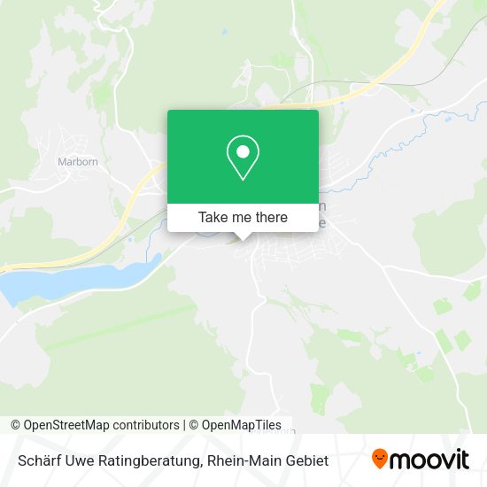 Карта Schärf Uwe Ratingberatung