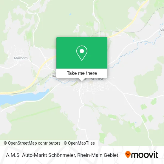Карта A.M.S. Auto-Markt Schönmeier