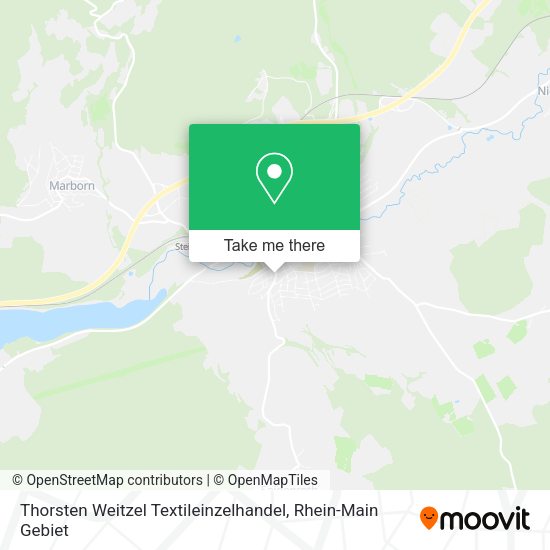 Карта Thorsten Weitzel Textileinzelhandel