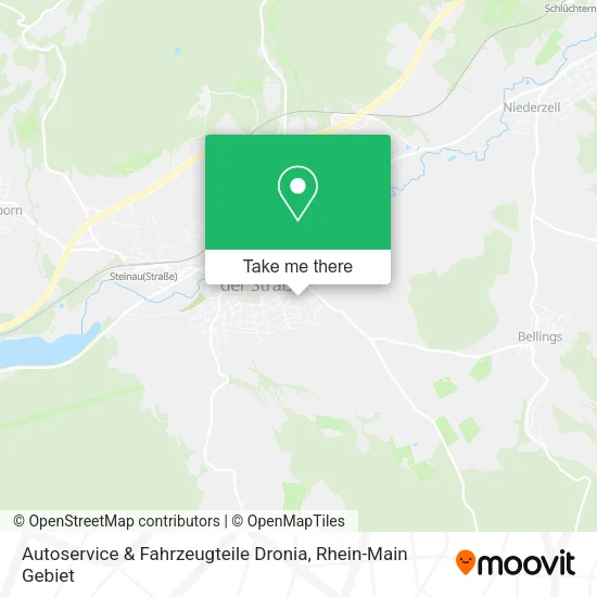 Карта Autoservice & Fahrzeugteile Dronia