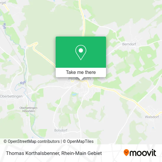 Карта Thomas Korthalsbenner