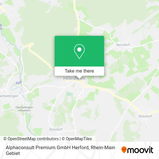 Карта Alphaconsult Premium GmbH Herford