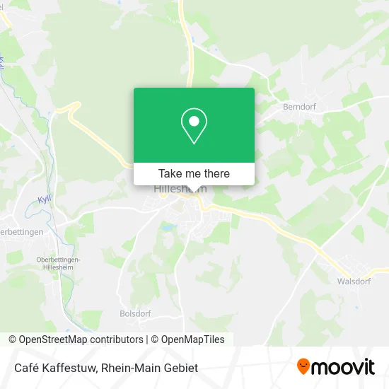 Карта Café Kaffestuw