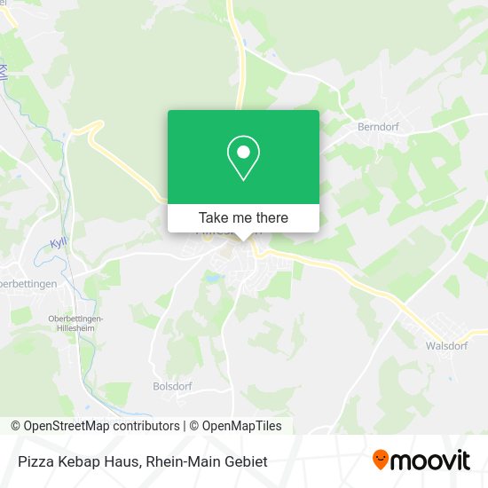 Карта Pizza Kebap Haus