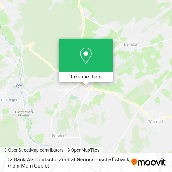 Карта Dz Bank AG Deutsche Zentral Genossenschaftsbank