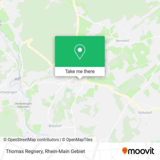 Карта Thomas Regnery