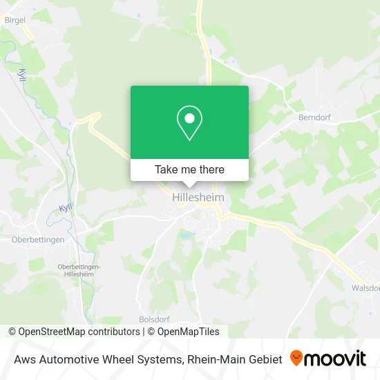 Карта Aws Automotive Wheel Systems