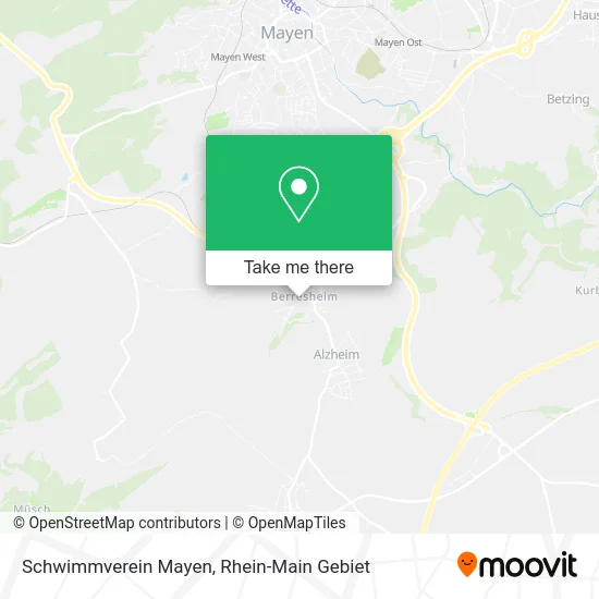 Карта Schwimmverein Mayen