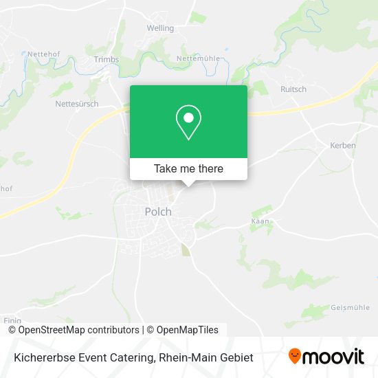 Карта Kichererbse Event Catering