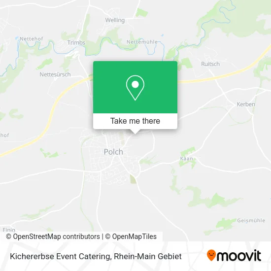 Карта Kichererbse Event Catering
