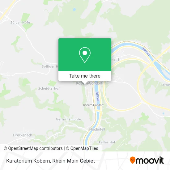 Карта Kuratorium Kobern