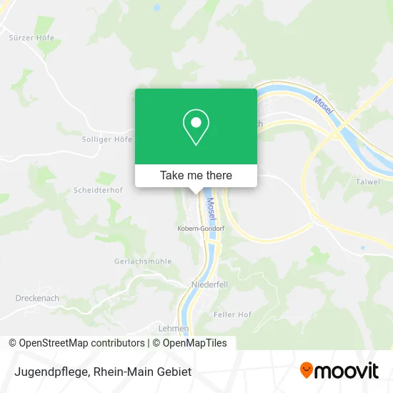 Карта Jugendpflege
