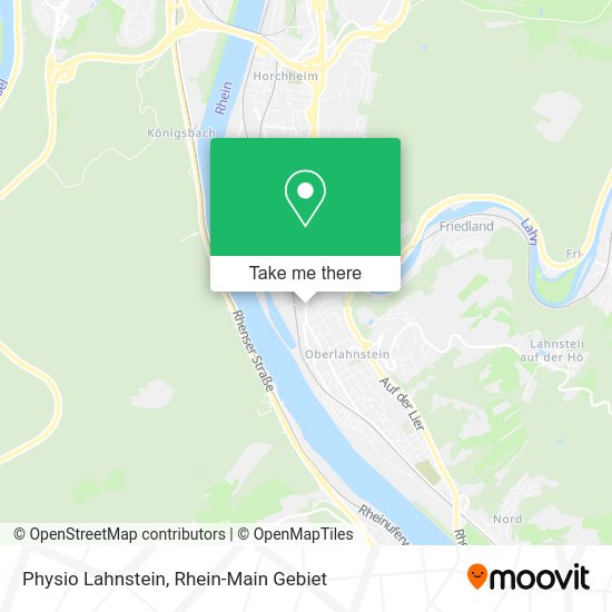 Карта Physio Lahnstein