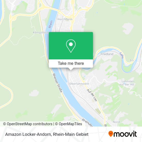 Карта Amazon Locker-Andorn