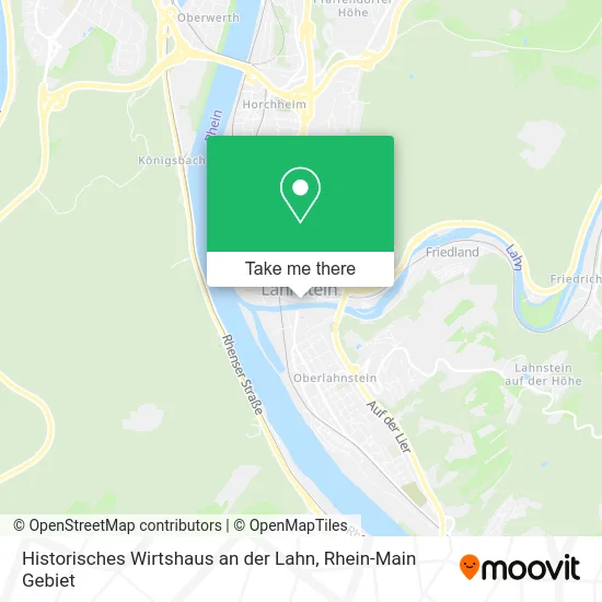 Карта Historisches Wirtshaus an der Lahn