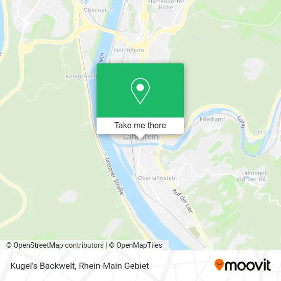 Карта Kugel's Backwelt