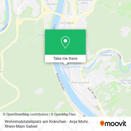 Карта Wohnmobilstellplatz am Kränchen - Anja Mohr