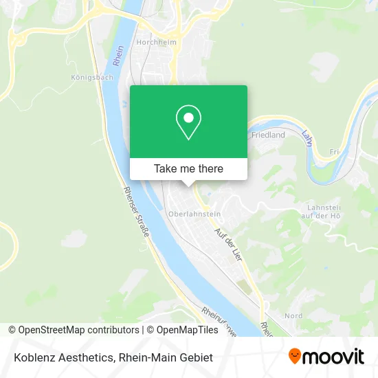 Карта Koblenz Aesthetics
