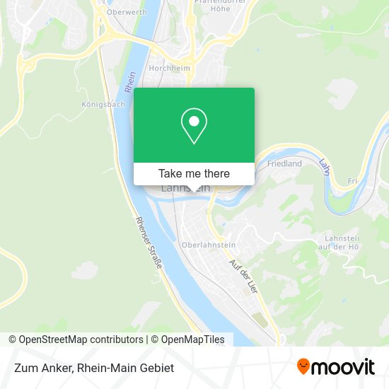 Карта Zum Anker