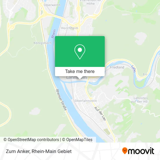 Карта Zum Anker
