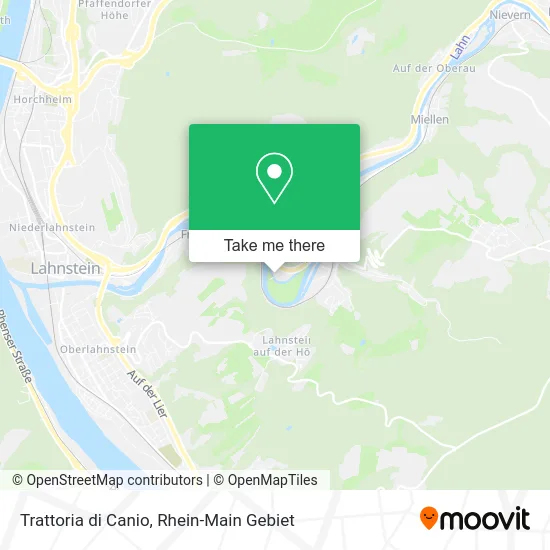 Карта Trattoria di Canio