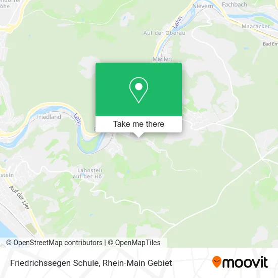 Карта Friedrichssegen Schule