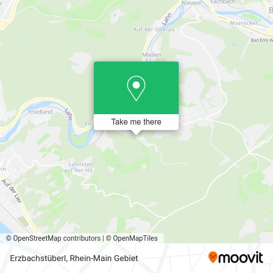 Карта Erzbachstüberl