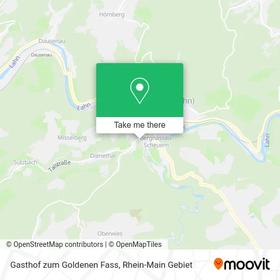 Карта Gasthof zum Goldenen Fass