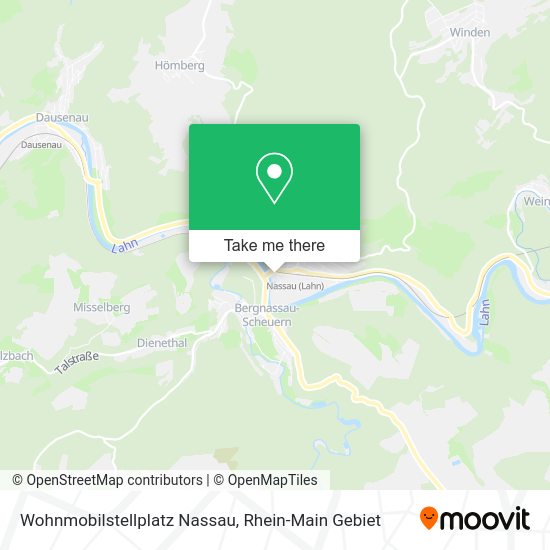 Карта Wohnmobilstellplatz Nassau