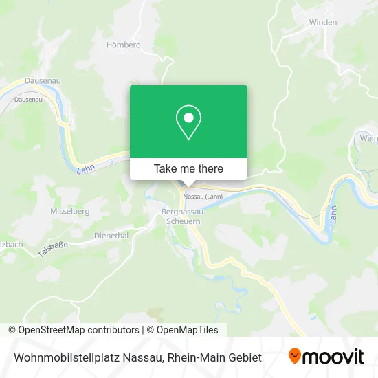 Карта Wohnmobilstellplatz Nassau