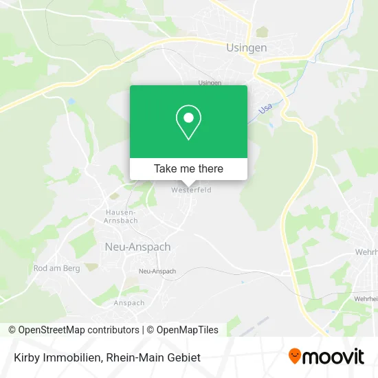 Карта Kirby Immobilien