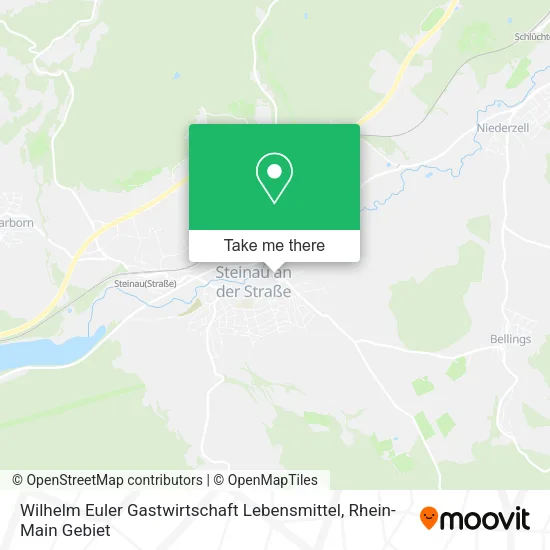 Карта Wilhelm Euler Gastwirtschaft Lebensmittel