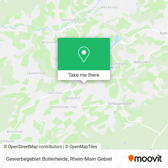 Карта Gewerbegebiet Bollerheide