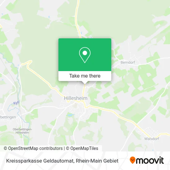 Карта Kreissparkasse Geldautomat