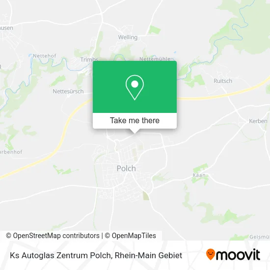 Карта Ks Autoglas Zentrum Polch