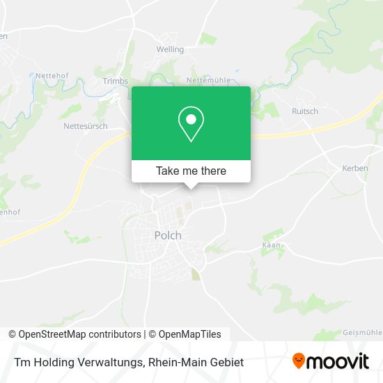 Карта Tm Holding Verwaltungs